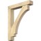 Ekena Millwork Imperial Block Rough Sawn Bracket w/ Offset Brace, Douglas Fir, 6"W x 32"D x 40"H BKT0604X32X40IMP05RDF - alternate 1